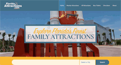 Desktop Screenshot of floridaattractions.com